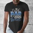 Proud Dad Of a Class Of 2026 Graduate Senior Graduation Men's V-Neck T-Shirt