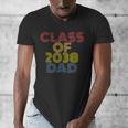 Proud Dad Of A Class Of 2038 Graduate Senior Graduation Men's V-Neck T-Shirt