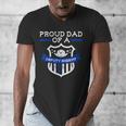 Proud Dad Of a Deputy Sheriff Deputy Sheriff Men's V-Neck T-Shirt