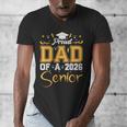 Proud Dad Of A Senior 2026 Class Of 2026 Graduate Men's V-Neck T-Shirt