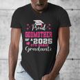 Proud Godmother Of 5th Grade Graduate 2025 Family Graduation Men's V-Neck T-Shirt
