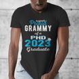 Proud Grammy Class Of 2023 PHD Graduate Doctorate Graduation Men's V-Neck T-Shirt