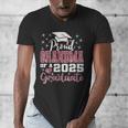 Proud Grandma Of 2025 College Graduate Family Graduation Men's V-Neck T-Shirt