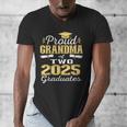 Proud Grandma Of Two 2025 Graduates Graduation Family Men's V-Neck T-Shirt