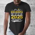 Proud Grandpa Of a 2025 Senior Graduate Graduation Men's V-Neck T-Shirt