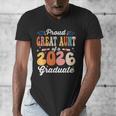 Proud Great Aunt Of a Class Of 2026 Graduate Graduation Men's V-Neck T-Shirt