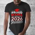Proud Mama Of A 2026 Graduate Class Of 2026 Mom Graduation Men's V-Neck T-Shirt