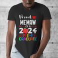 Proud MEMAW Of 2024 Pre-K Graduation Graduate Senior 2024 Men's V-Neck T-Shirt