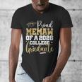 Proud Memaw Of 2026 Graduate College Graduation Men's V-Neck T-Shirt