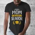 Proud Mom Of A 2021 Senior Shirt Class Graduation 2021 Mommy Men's V-Neck T-Shirt