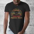 Proud Mom Of a 2023 Graduate Mother Senior Graduation Men's V-Neck T-Shirt