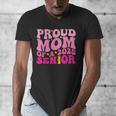 Proud Mom Of a 2025 Graduate Class Senior Graduation Mother Men's V-Neck T-Shirt