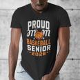 Proud Mom Of Basketball Senior 2026 Graduation Men's V-Neck T-Shirt