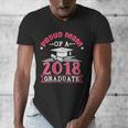 Proud Mom Of A Class 2018 Graduate Graduation T-Shirt Men's V-Neck T-Shirt