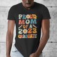 Proud Mom Of A Class Of 2023 Graduated Graduation Women Men's V-Neck T-Shirt