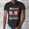 Proud Mom Of a Class Of 2025 Graduate Senior Mom Graduation Men's V-Neck T-Shirt