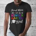 Proud Mom Of A Kindergarten Grad Shirt Graduation Men's V-Neck T-Shirt