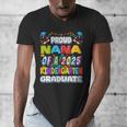 Proud NANA Of a 2025 Kindergarten Graduate Graduation Men's V-Neck T-Shirt