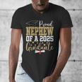Proud Nephew Of A 2025 Graduate Nephew Graduation 2025 Men's V-Neck T-Shirt