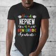 Proud NEPHEW Of A 8th Grade Graduate Graduation 2024 Class Men's V-Neck T-Shirt