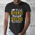 Proud Nonnie Of a Class Of 2026 Graduate Graduation 2026 Men's V-Neck T-Shirt