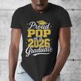 Proud Pop Of A 2026 Graduate Class Of 2026 Graduation Men's V-Neck T-Shirt