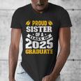 Proud Sister Of a Class Of 2025 Graduate Family Graduation Men's V-Neck T-Shirt