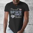 Proud Space Force Brother Space Force Graduation Tee Men's V-Neck T-Shirt