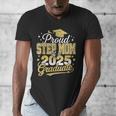 Proud Step Mom Of A Class Of 2025 Graduate Senior Graduation Men's V-Neck T-Shirt