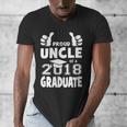Proud Uncle Of A 2018 Graduate Senior Graduation Shirt Men's V-Neck T-Shirt