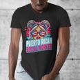 Puerto Rican Latina Social Worker MSW Masters Graduation Men's V-Neck T-Shirt