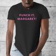 Punch It Margaret Vintage Retro 1980's Nostalgia Men's V-Neck T-Shirt
