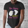 This Queen Mastered It Masters Graduation Class Of 2026 Men's V-Neck T-Shirt