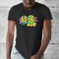 Rad Retro Seoul 90s Style Vintage South Korea 90s Nostalgia Men's V-Neck T-Shirt Rad Retro Seoul 90s Style Vintage South Korea 90s Nostalgia Men's V-Neck T-Shirt