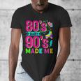 Retro 1980s 80's Baby 1990s 90's Made Me Nostalgia Vibes Men's V-Neck T-Shirt Retro 1980s 80's Baby 1990s 90's Made Me Nostalgia Vibes Men's V-Neck T-Shirt