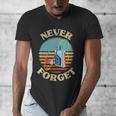 Retro Cassette Player Never Forget Nostalgia Vintage Men's V-Neck T-Shirt