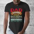 Retro Dad Grandpa Great Grandpa I Just Keep Getting Better Men's V-Neck T-Shirt