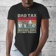 Retro Dad Tax Making Sure It's Not Poison Father's Day Men's V-Neck T-Shirt Retro Dad Tax Making Sure It's Not Poison Father's Day Men's V-Neck T-Shirt