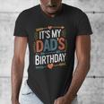 Retro It's My Dad's Birthday Boho Nostalgia Women Kid Men's V-Neck T-Shirt Retro It's My Dad's Birthday Boho Nostalgia Women Kid Men's V-Neck T-Shirt