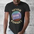 Retro Pager Never Forget Nostalgia Vintage Men's V-Neck T-Shirt