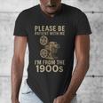 Retro Please Be Patient With Me I'm From The 1900s Projector Men's V-Neck T-Shirt Retro Please Be Patient With Me I'm From The 1900s Projector Men's V-Neck T-Shirt