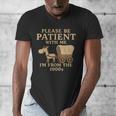 Retro Please Be Patient With Me I'm From The 1900s Vintage Men's V-Neck T-Shirt