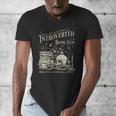 Retro Proud Anti Social Member Of Introverted Book Club Men's V-Neck T-Shirt