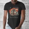 Retro Tech Stack 80s 90s Nostalgia Analog TV Cameras Men's V-Neck T-Shirt Retro Tech Stack 80s 90s Nostalgia Analog TV Cameras Men's V-Neck T-Shirt