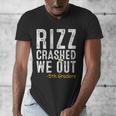 Rizz Crashed We Out 5th Grade Graduation Fifth Graders Men's V-Neck T-Shirt