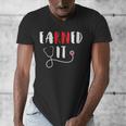 RN Nursing Student Graduation EaRNed It Men's V-Neck T-Shirt