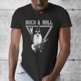 Rock & Roll Wizard Music Nostalgia Men's V-Neck T-Shirt