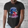 My Rod Is My Best Friend Introvert Fishing Antisocial Men's V-Neck T-Shirt