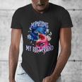 My Rod Is My Best Friend Introvert Fishing Antisocial Men's V-Neck T-Shirt My Rod Is My Best Friend Introvert Fishing Antisocial Men's V-Neck T-Shirt