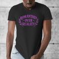 Romantasy Book Reader Aesthetic With Fantasy Feels Men's V-Neck T-Shirt